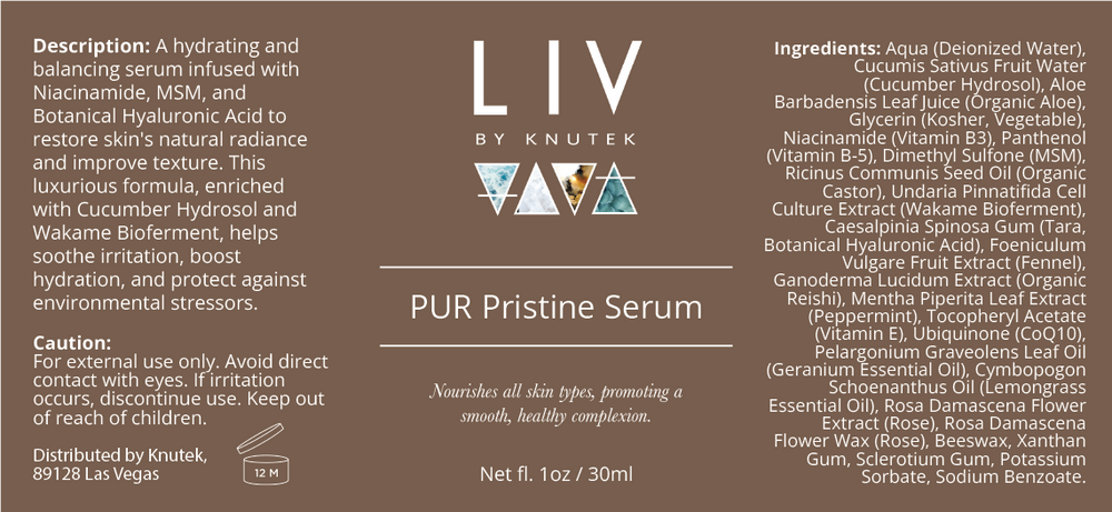 Discover the Elegance of PUR Pristine Serum